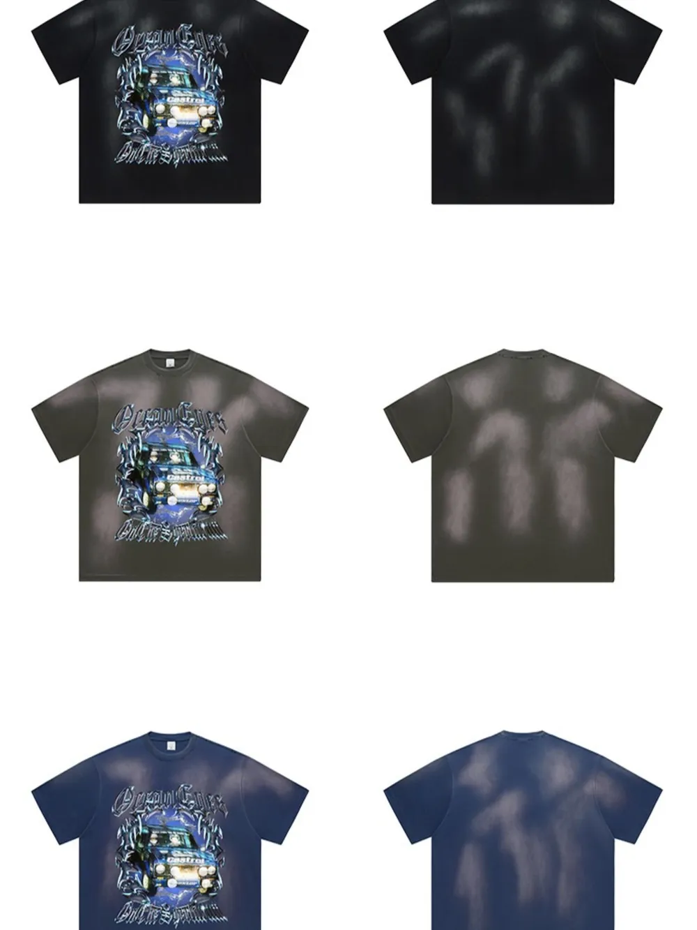 Men's Graphic Round Neck Short Sleeve T-Shirt, image 4