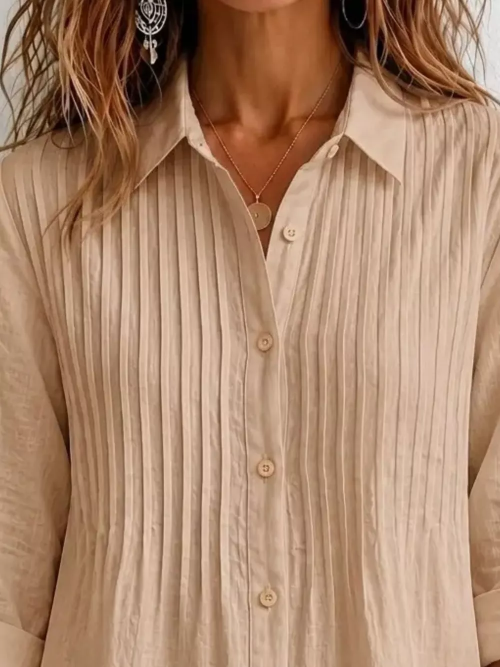 Men's Full Size Button Up Long Sleeve Shirt Plus Size, image 8