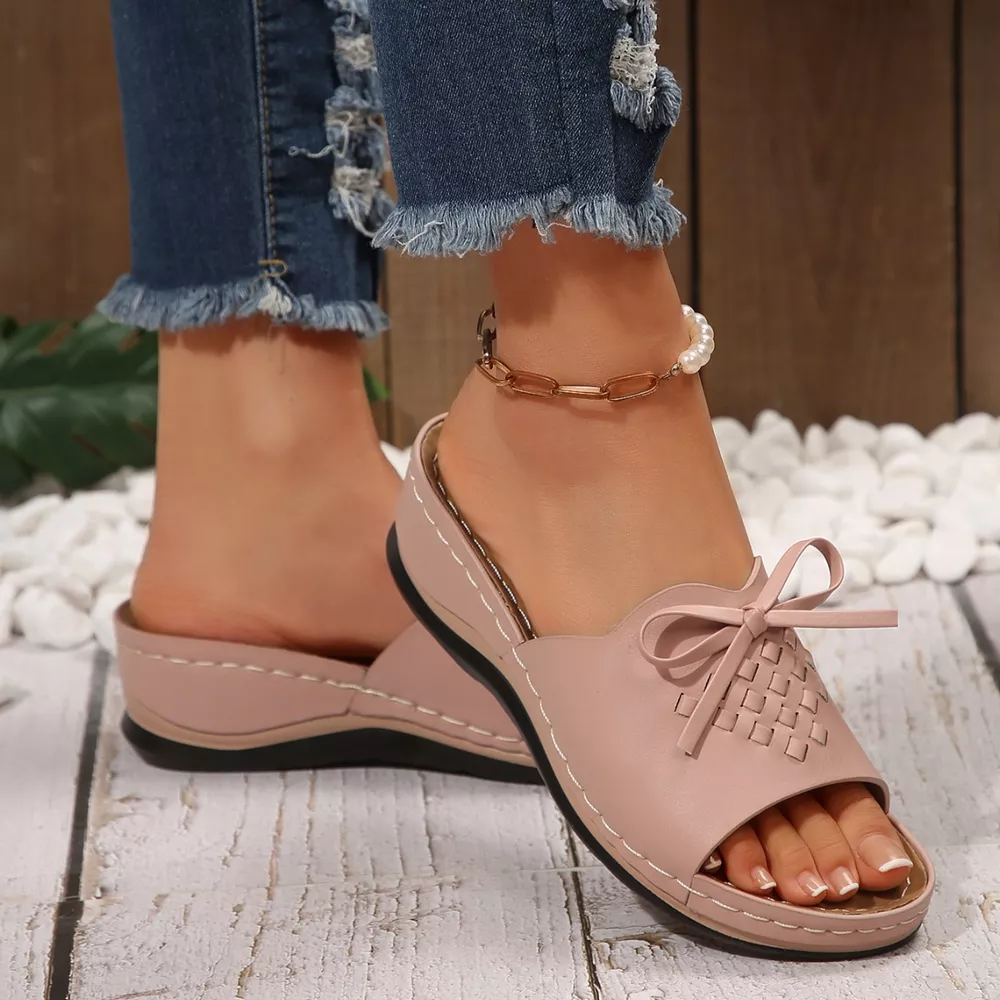Open Toe Wedge Sandals, image 5