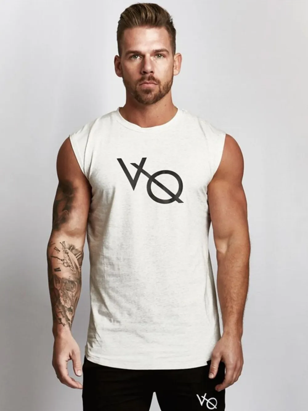 Men's Round Neck Tank, image 8