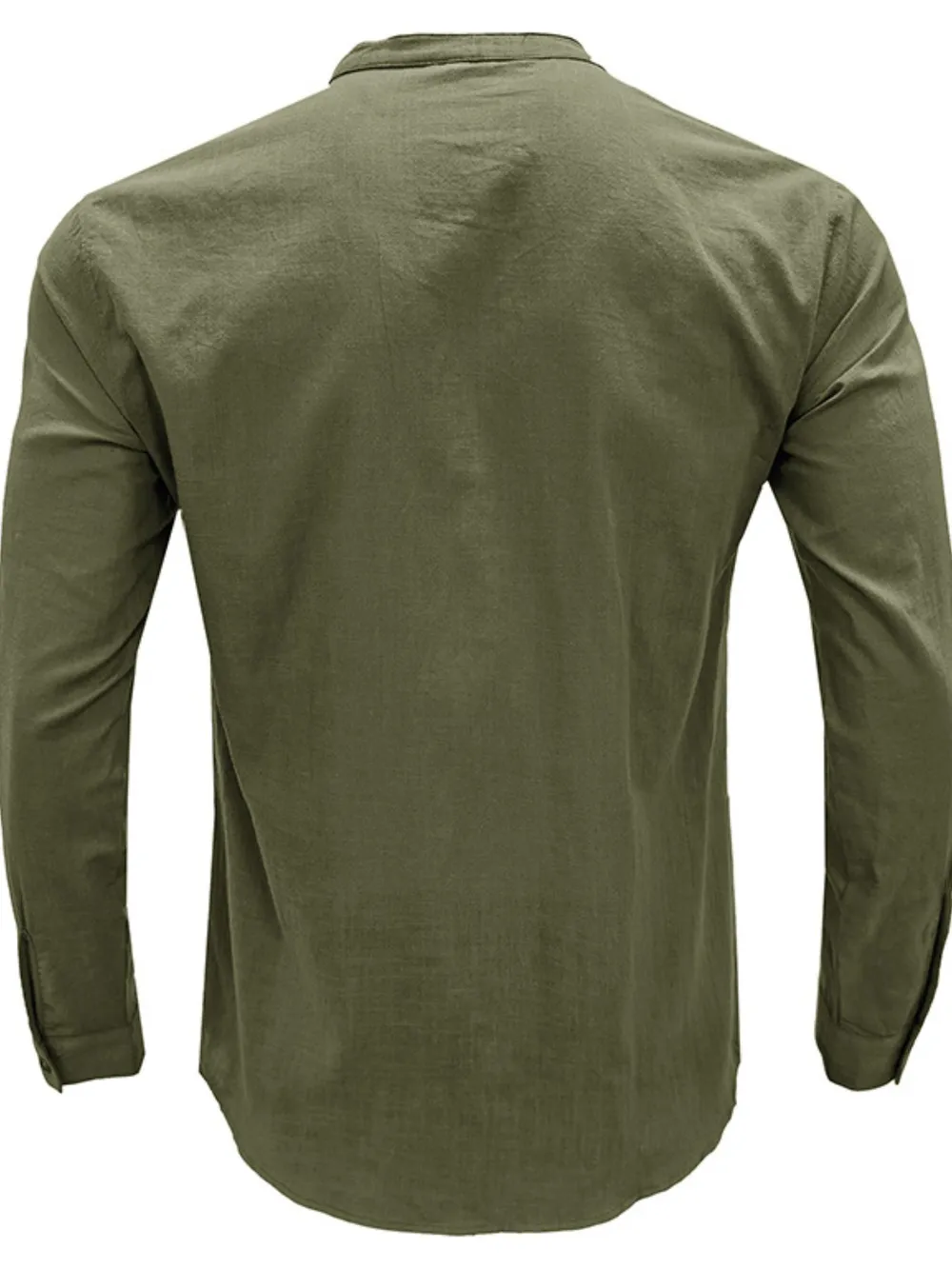 Men's Basic style Button Detail Polo, image 4