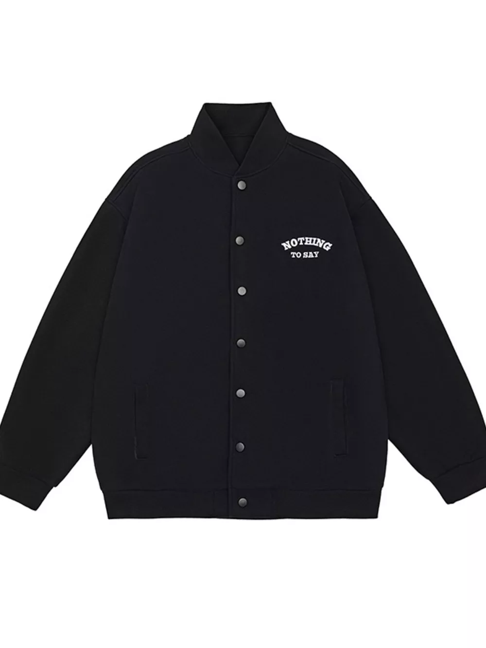 Men's Plus Size Casual Snap Down Jacket, image 6