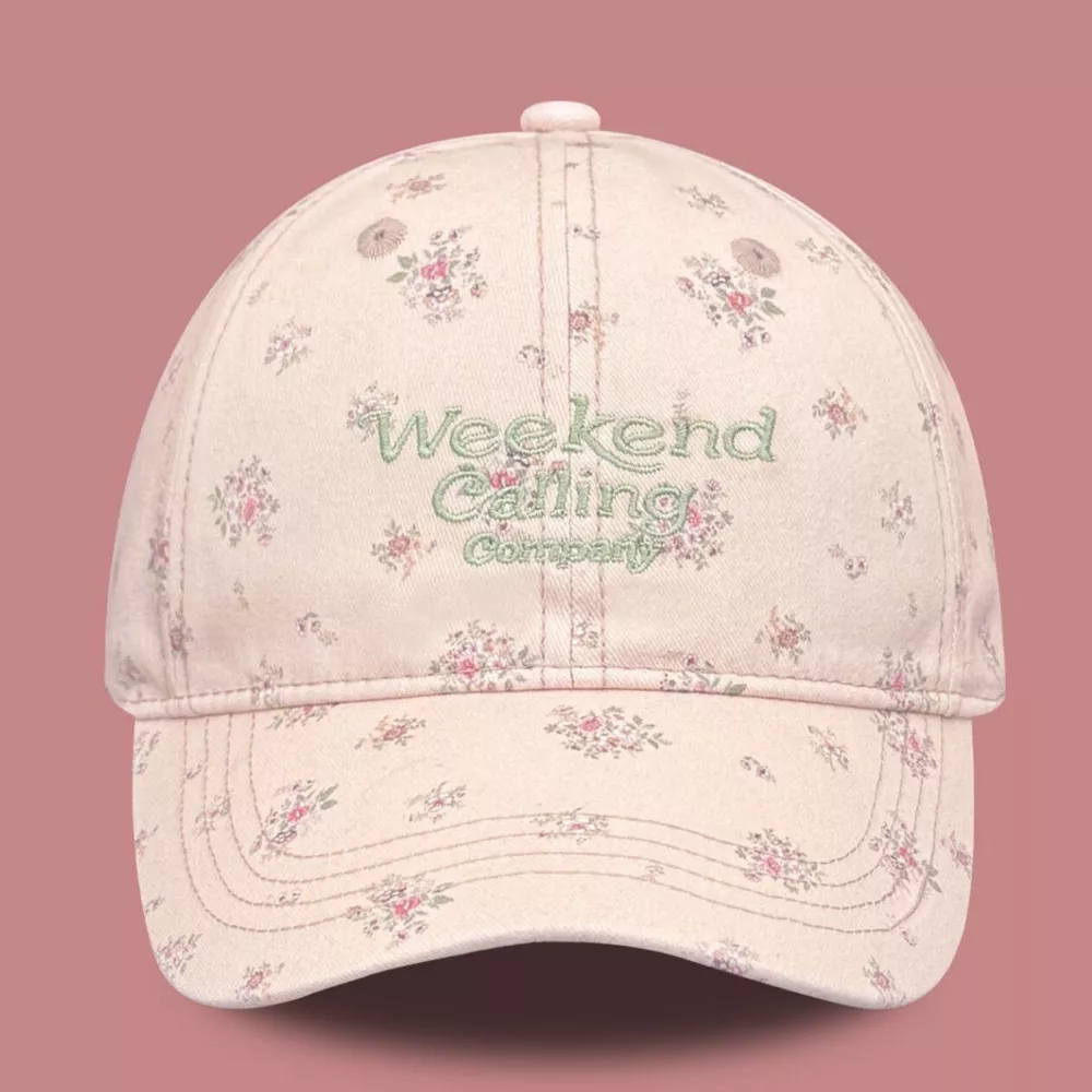 Floral Print Baseball Cap, image 6