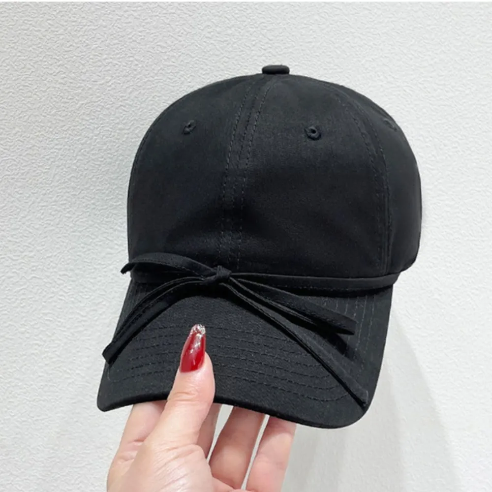 Bow Solid Color Baseball Cap, image 10
