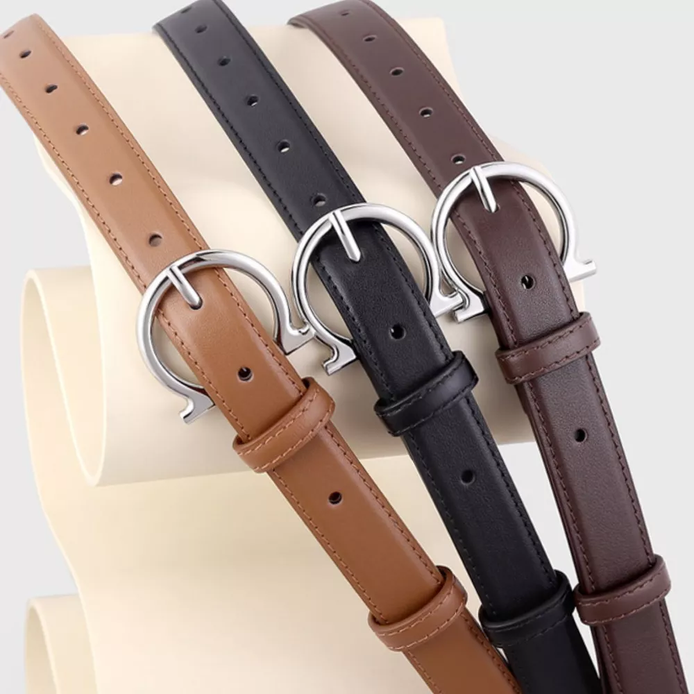 Buckle Leather Belt, image 2