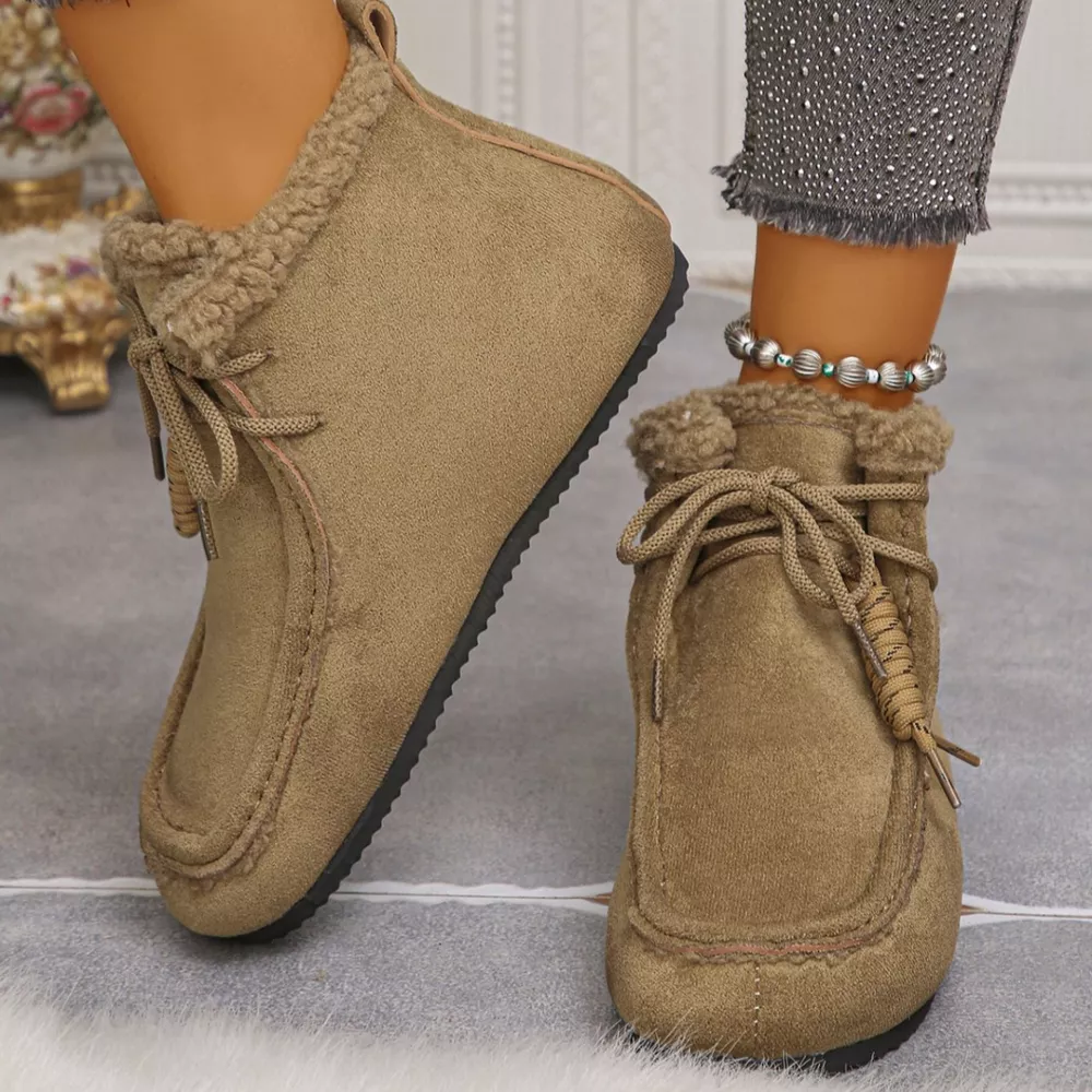 Plush Lining Ankle Boots, image 13