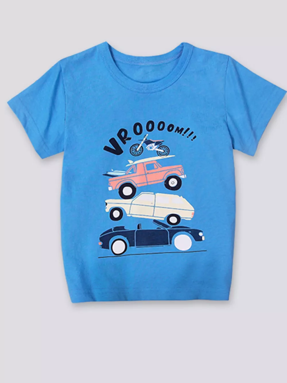 Children's Graphic Round Neck T-Shirt