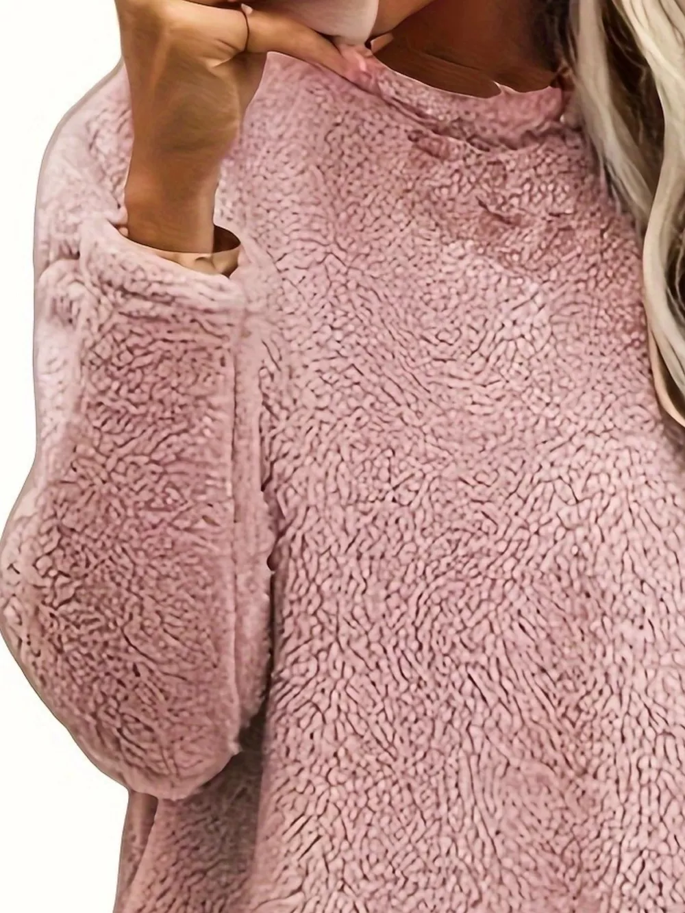 Fleece Long Sleeve Sweatshirt, image 21