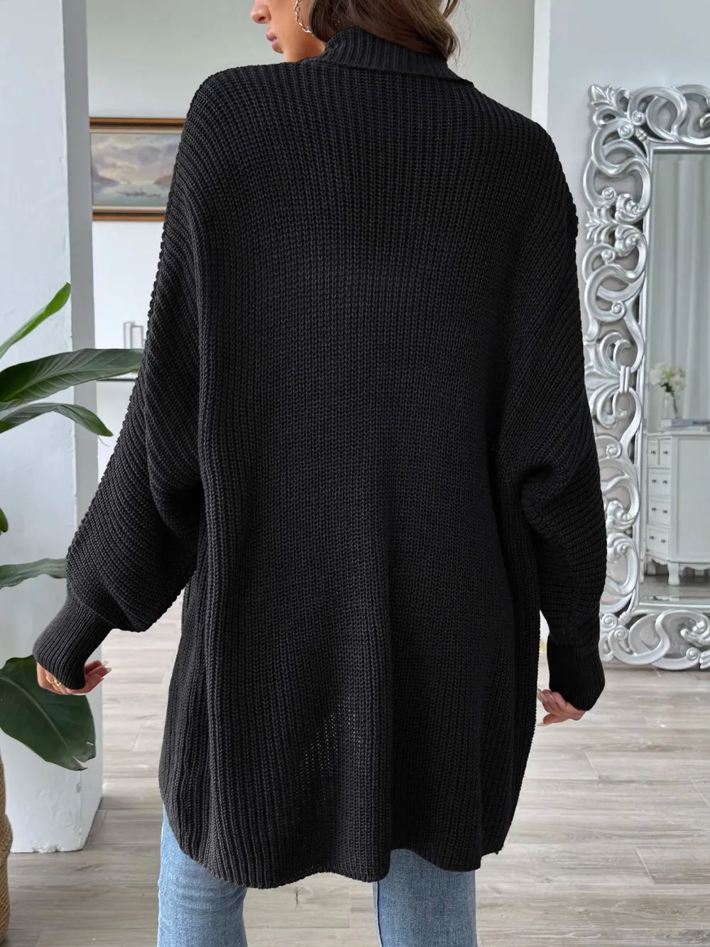 Open Front Long Sleeve Cardigan, image 5