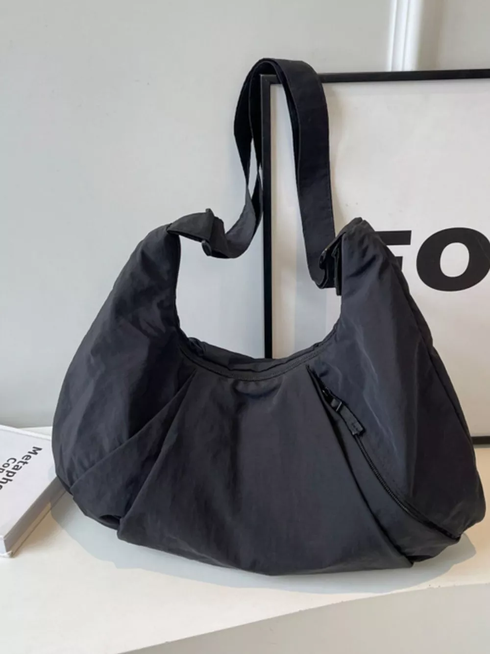 Casual Lightweight Nylon Crossbody Bag