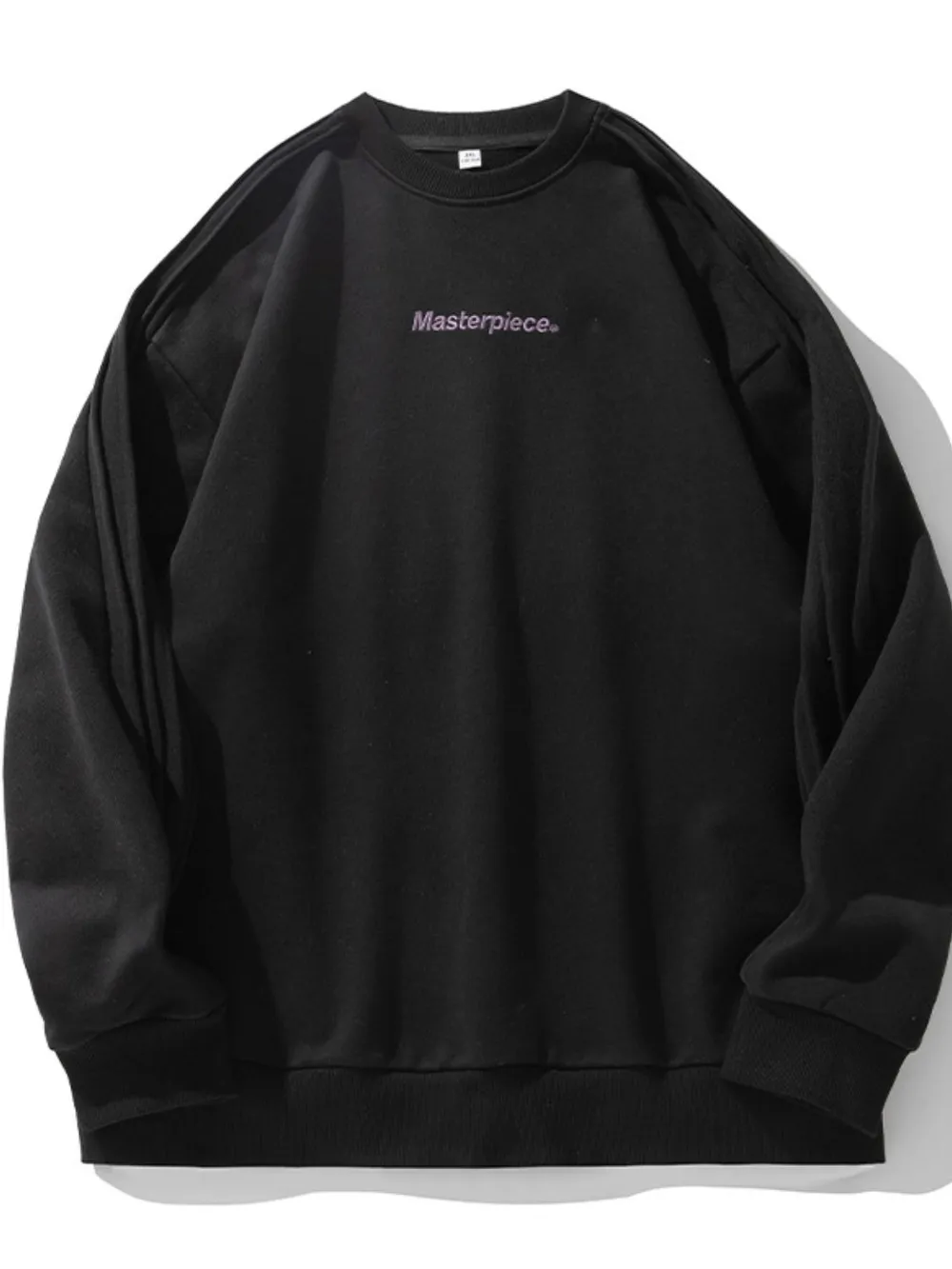 Men's Letter Round Neck Long Sleeve Sweatshirt, image 5