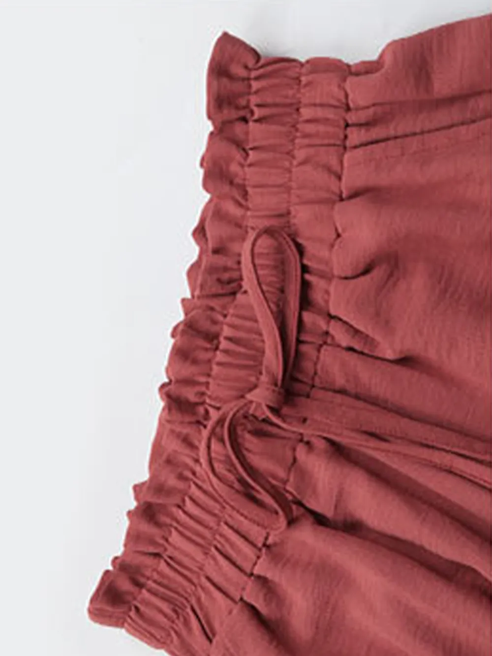Frill Tied Wide Leg Pants, image 7