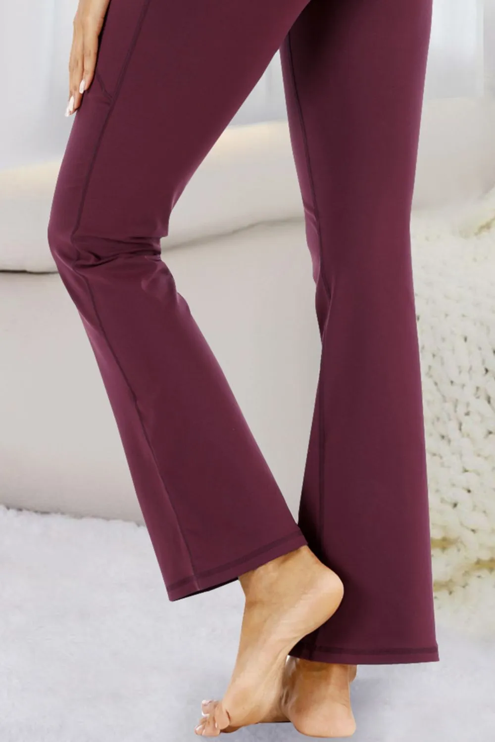 Pocketed High Waist Active Pants, image 8