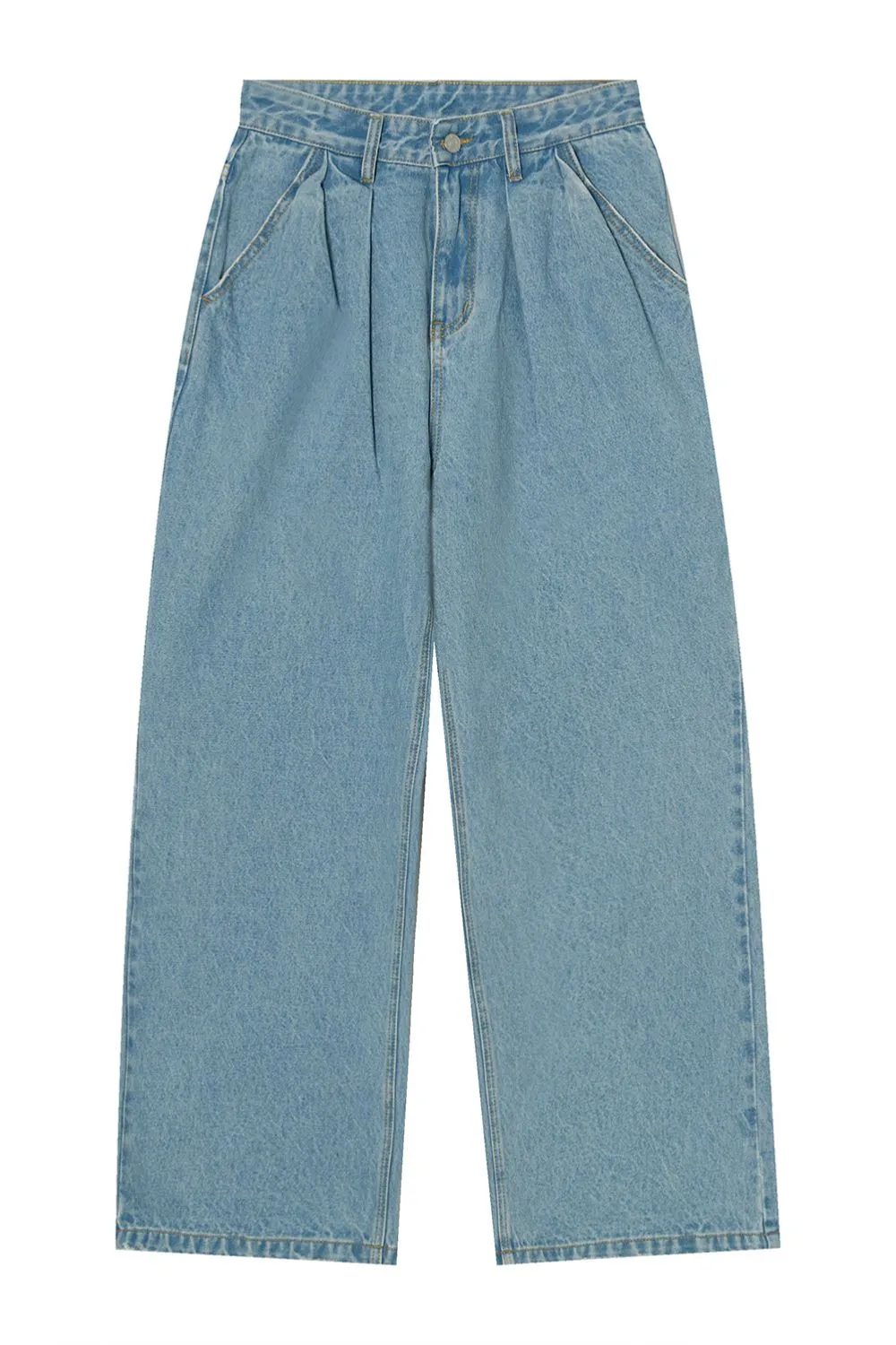 Wide Leg Jeans with Pockets, image 7