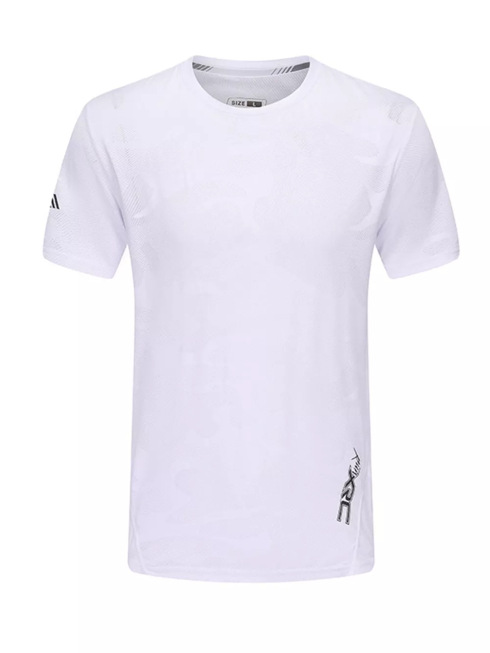 Men's Round Neck Short Sleeve Active T-Shirt, image 7