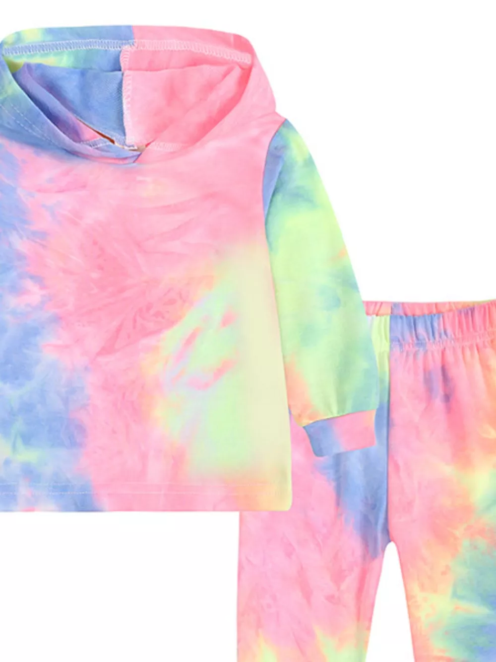 Children's Tie-Dye Hoodie and Pants Set, image 11