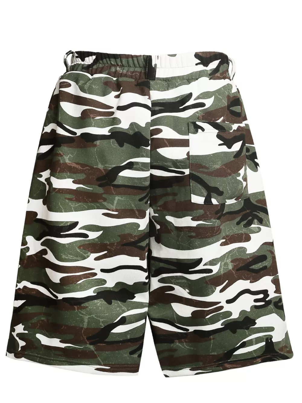 Men's Camouflage Print Capris, image 2