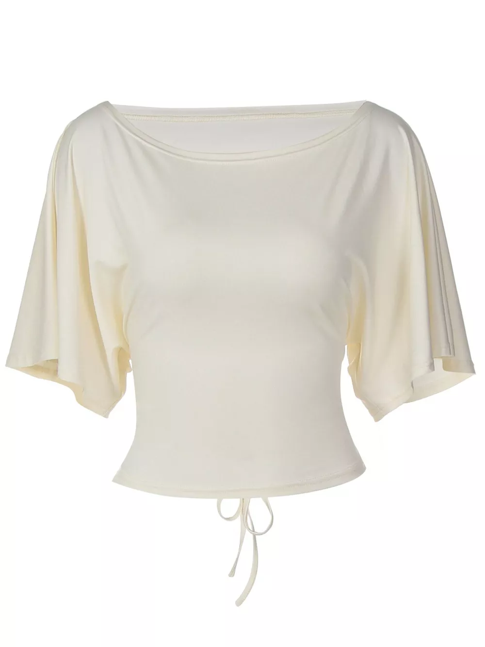 Boat Neck Short Sleeve T-Shirt, image 10