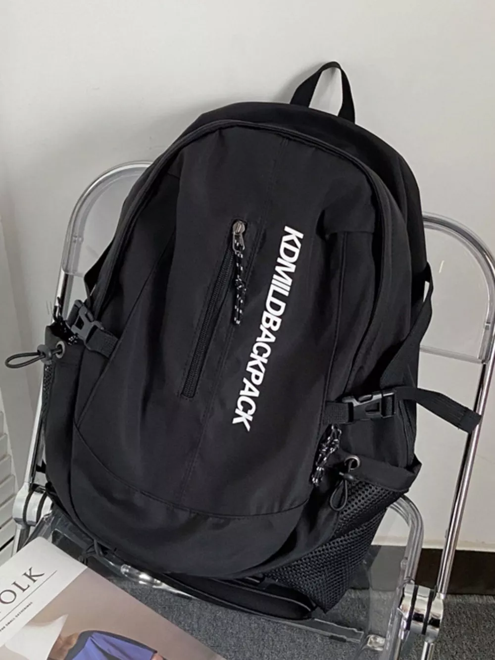 Letter Casual Backpack Bag