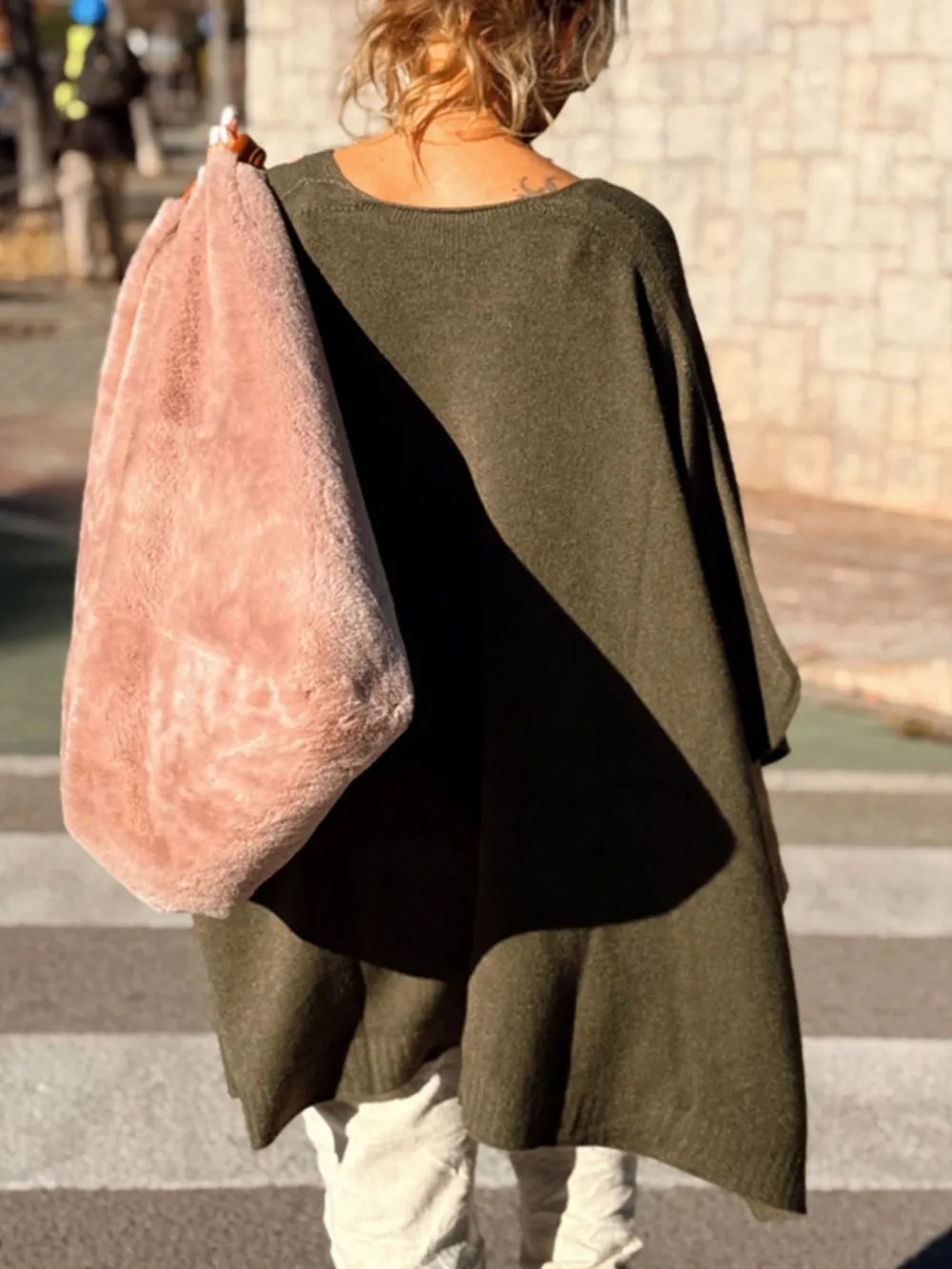 Ribbed Hem V-Neck Sweater, image 12