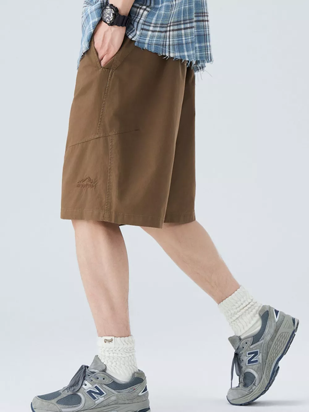 Men's Plus Size Loose Fit Shorts, image 3
