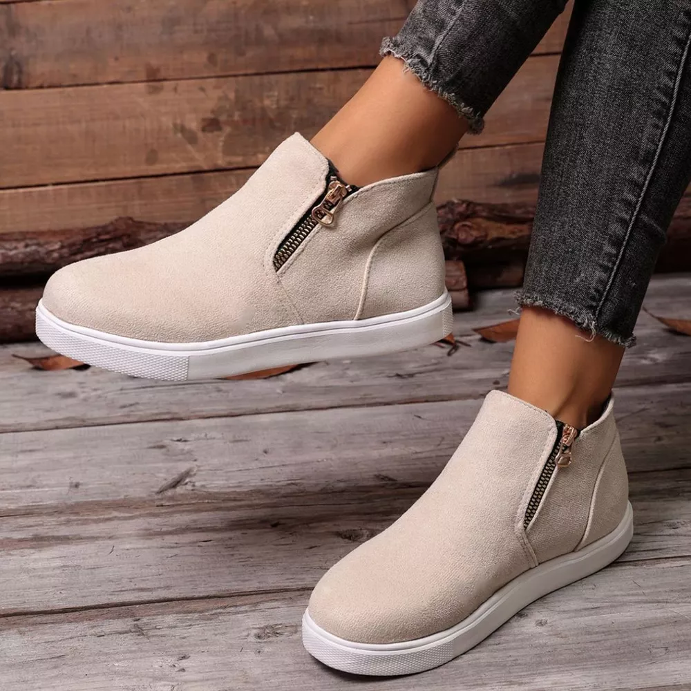 Round Toe Flats Loafers, image 4