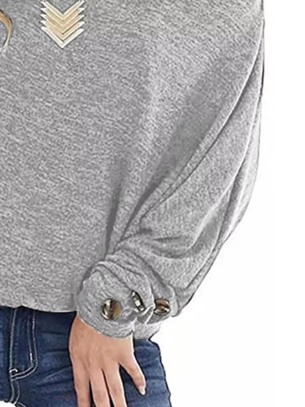One Shoulder Long Sleeve T-Shirt, image 8