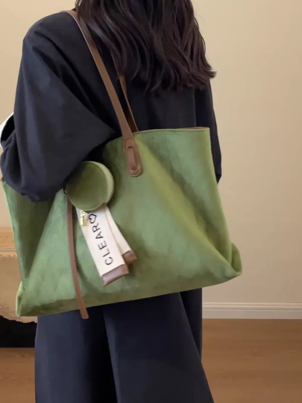 Large Capacity Tote Bag with Coin Purse, image 4