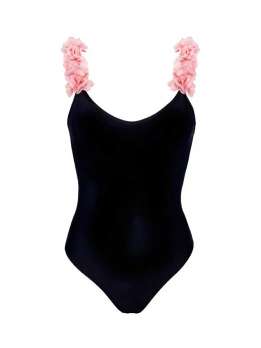 Backless Petal Strap Parent-Child Swimsuit, image 6