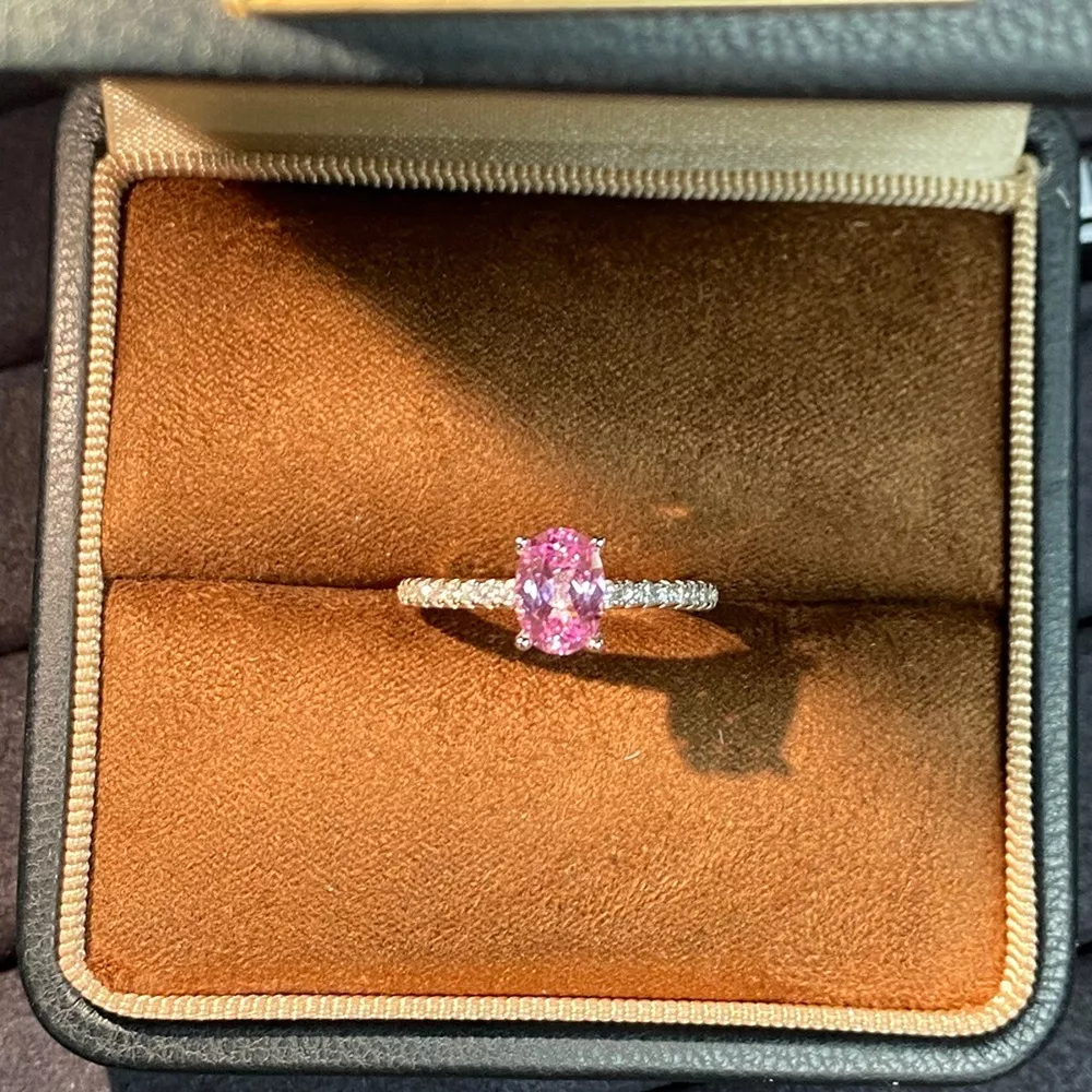 925 Sterling Silver Zircon Ring, image 4