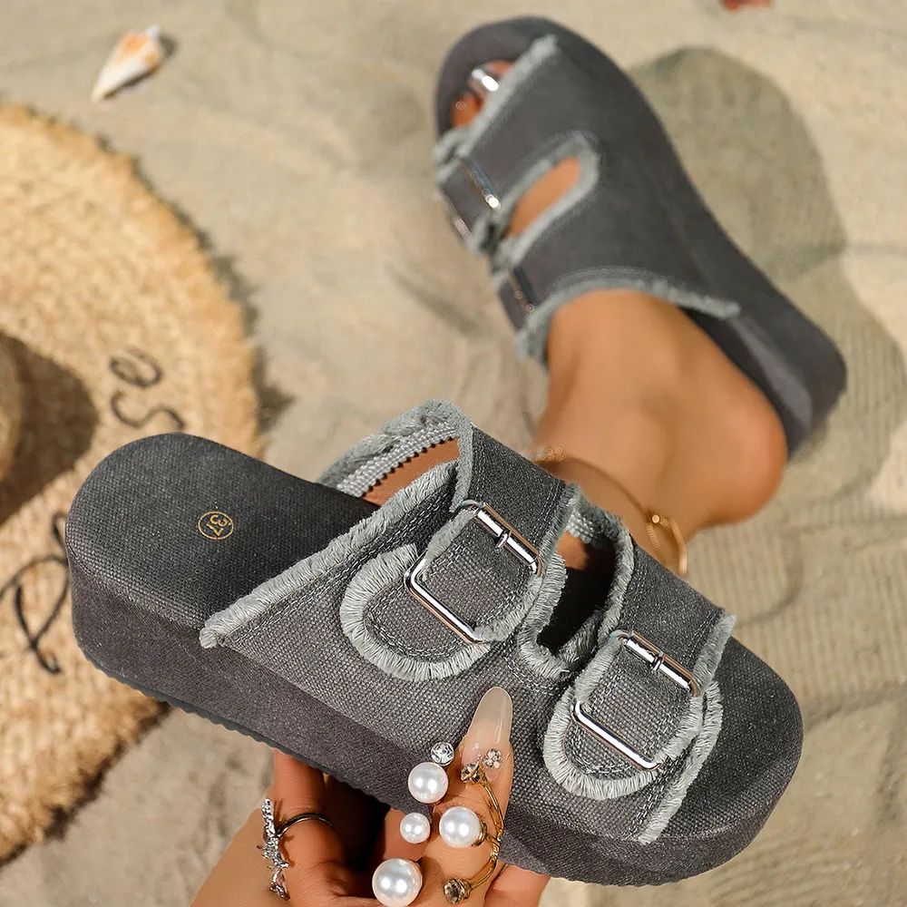 Open Toe Platform Sandals, image 6