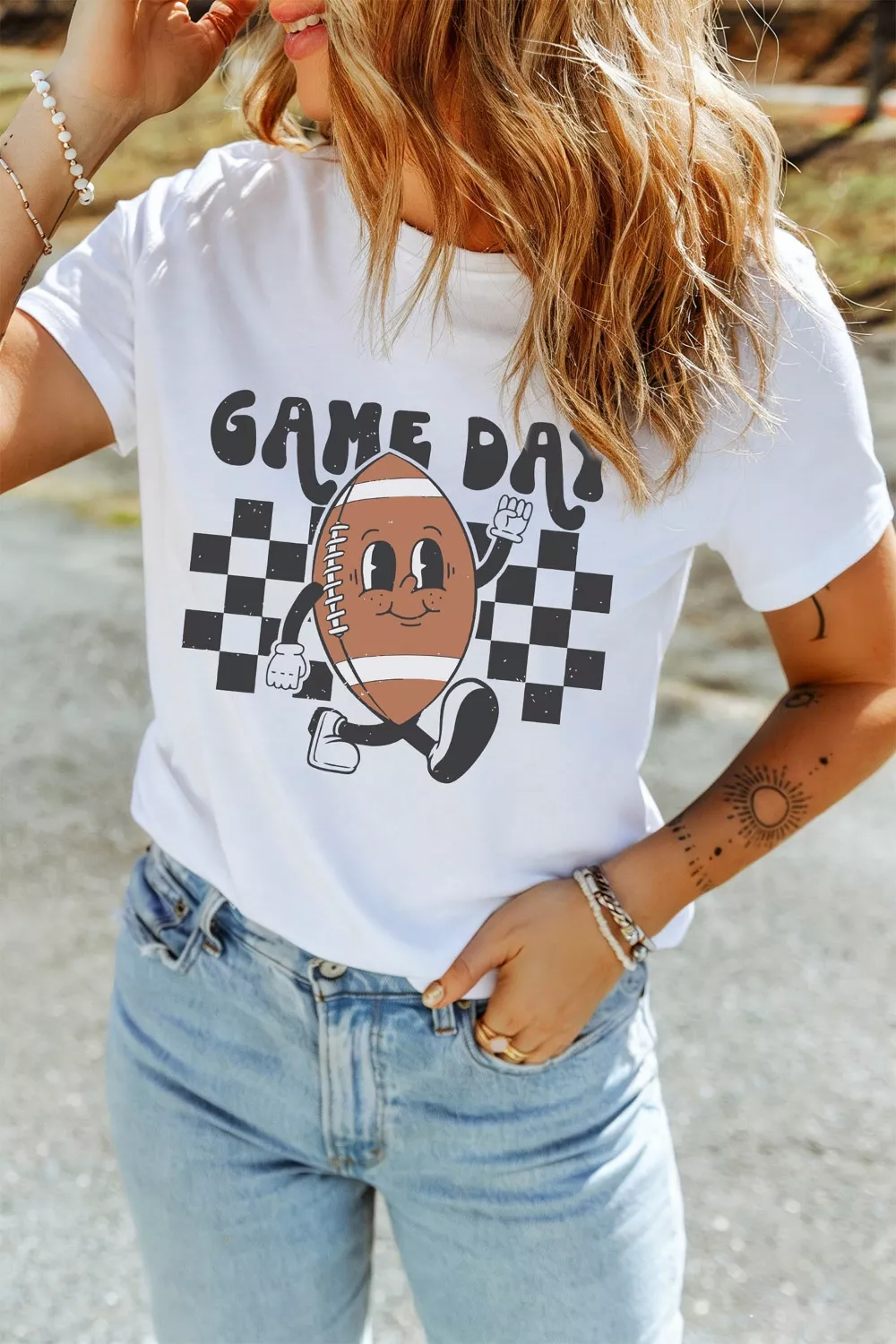 Game Day Football Graphic T-Shirt, image 6