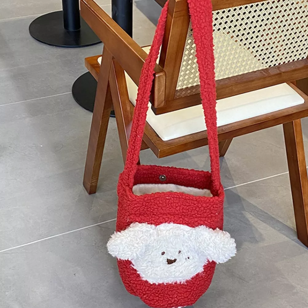 Cute Dog Plush Crossbody Bag, image 7