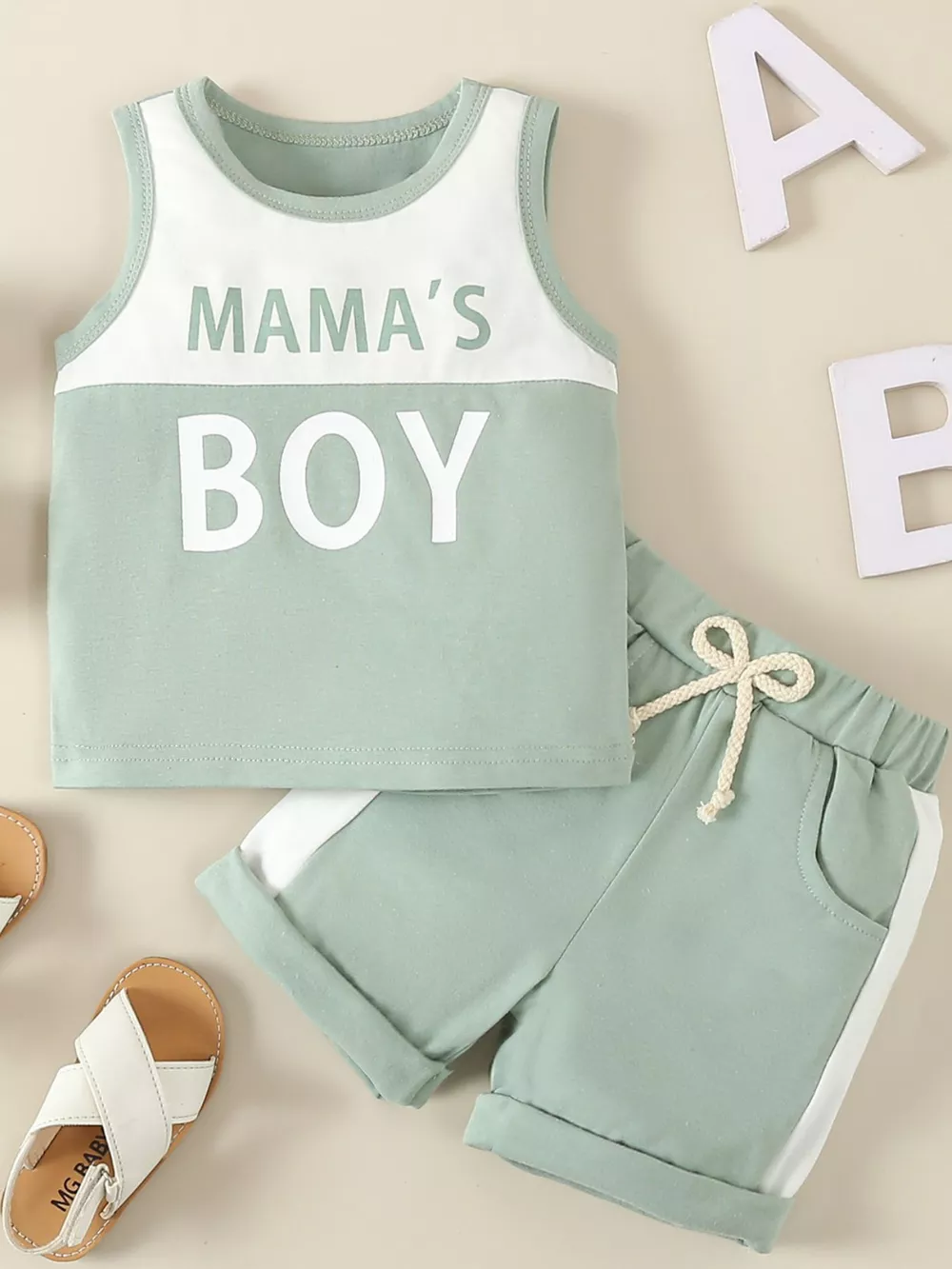 Children's Tank Top and Shorts Set, image 8