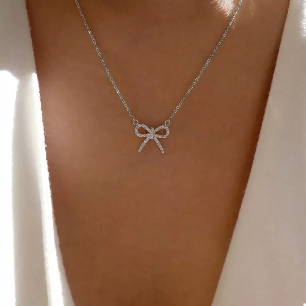 Bowknot Pendant Necklace, image 4