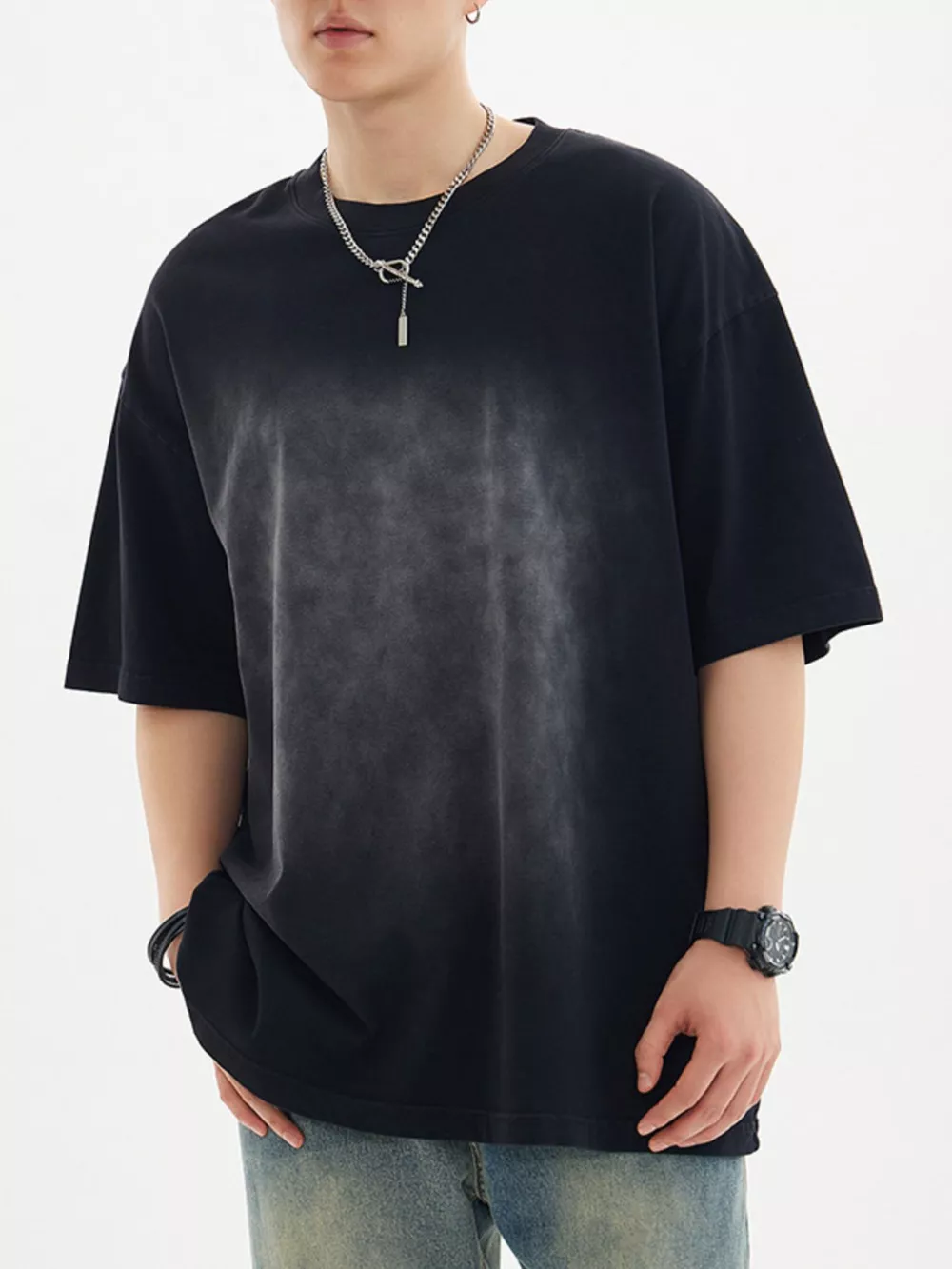 Men's Round Neck Half Sleeve T-Shirt