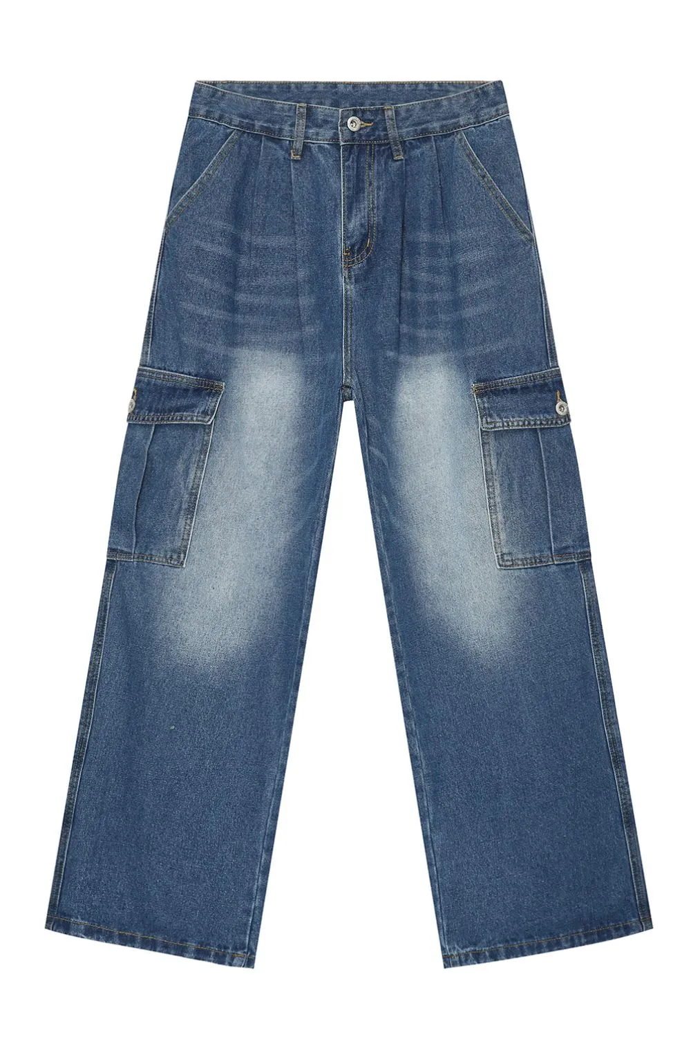 Baggy Jeans with Cargo Pockets, image 5