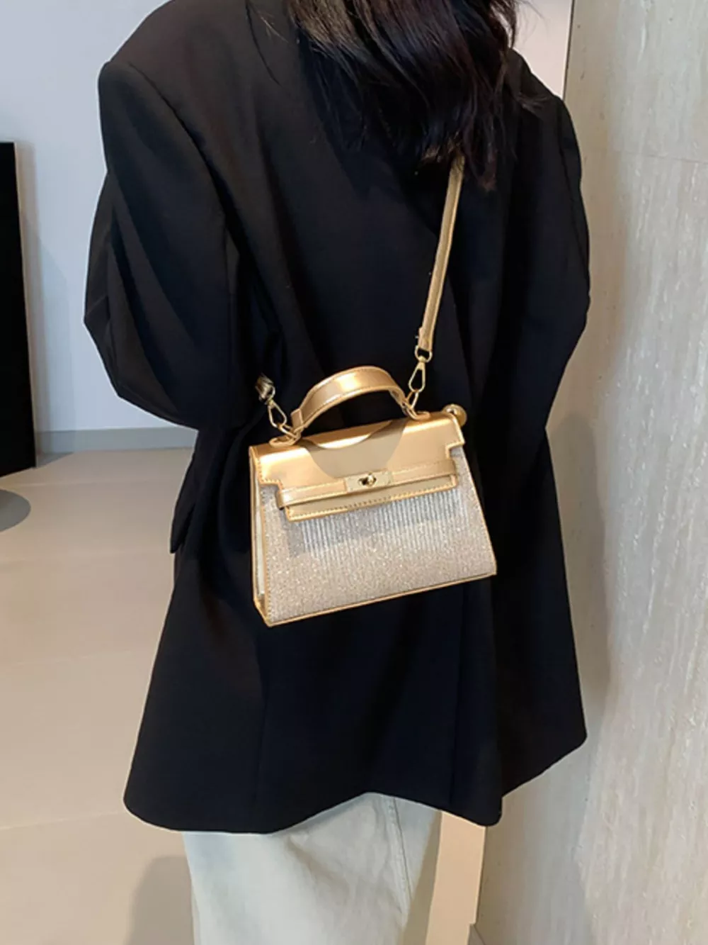 Adjustable Strap Mini Crossbody Bag, image 2