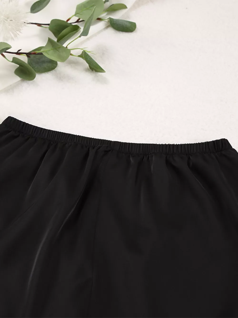 Long Sleeve Top and Wide Leg Pants Lounge Set, image 3