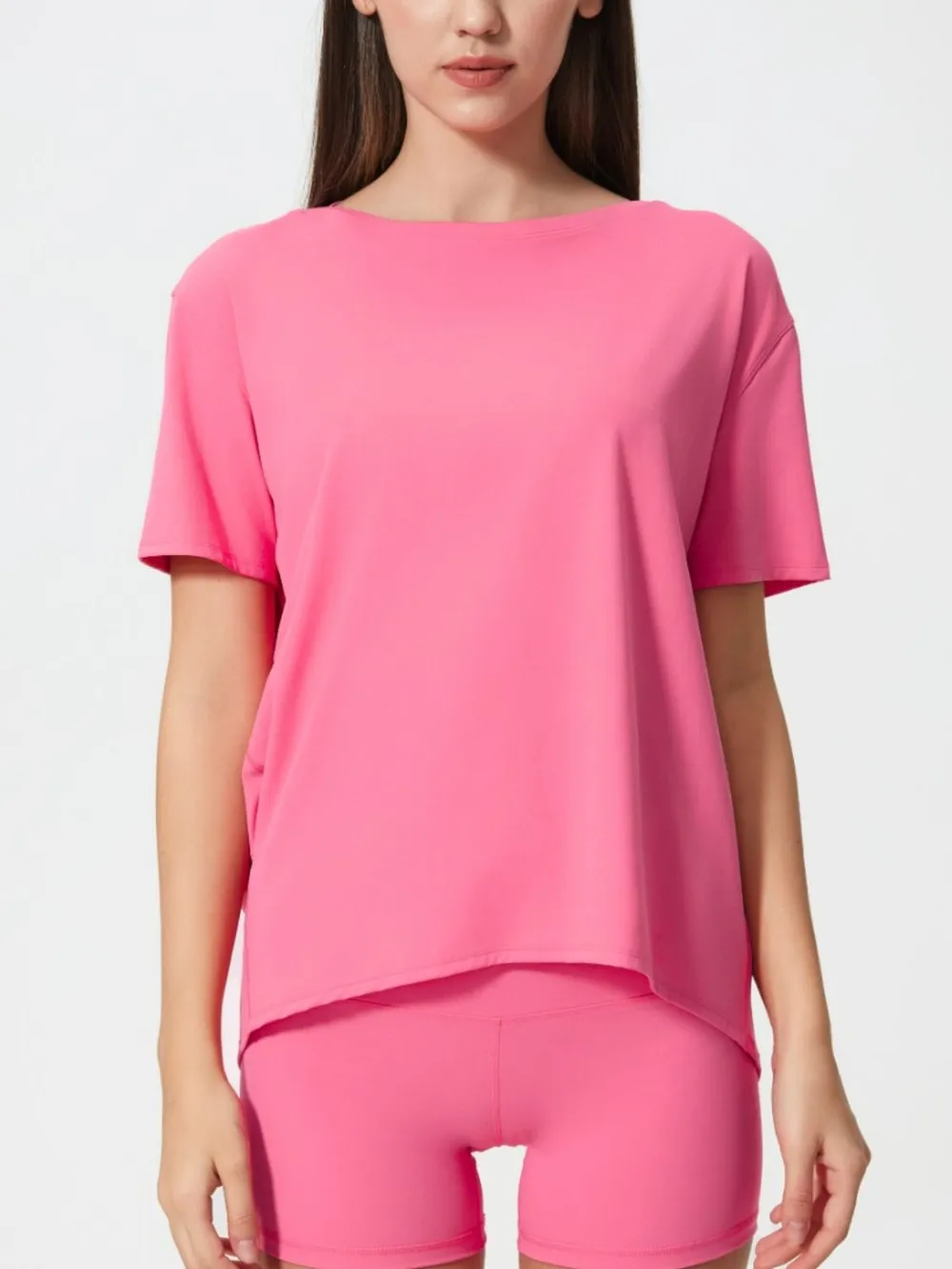 Round Neck Short Sleeve Active T-Shirt, image 11