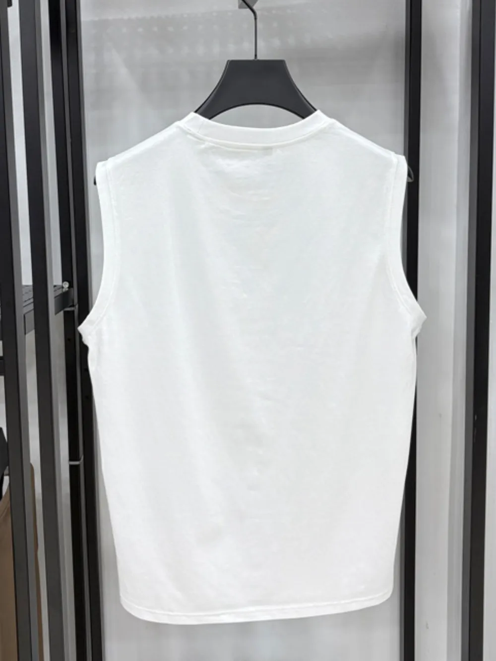 Men's Plus Size Round Neck Tank, image 5