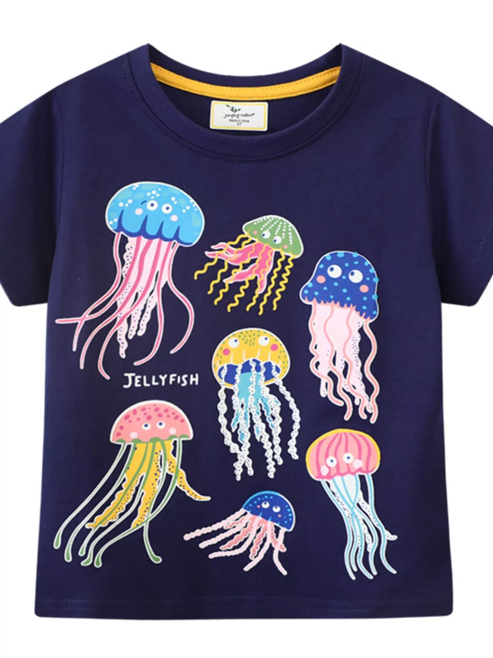 Children's Glow-in-the-Dark Jellyfish Graphic Tee, image 3