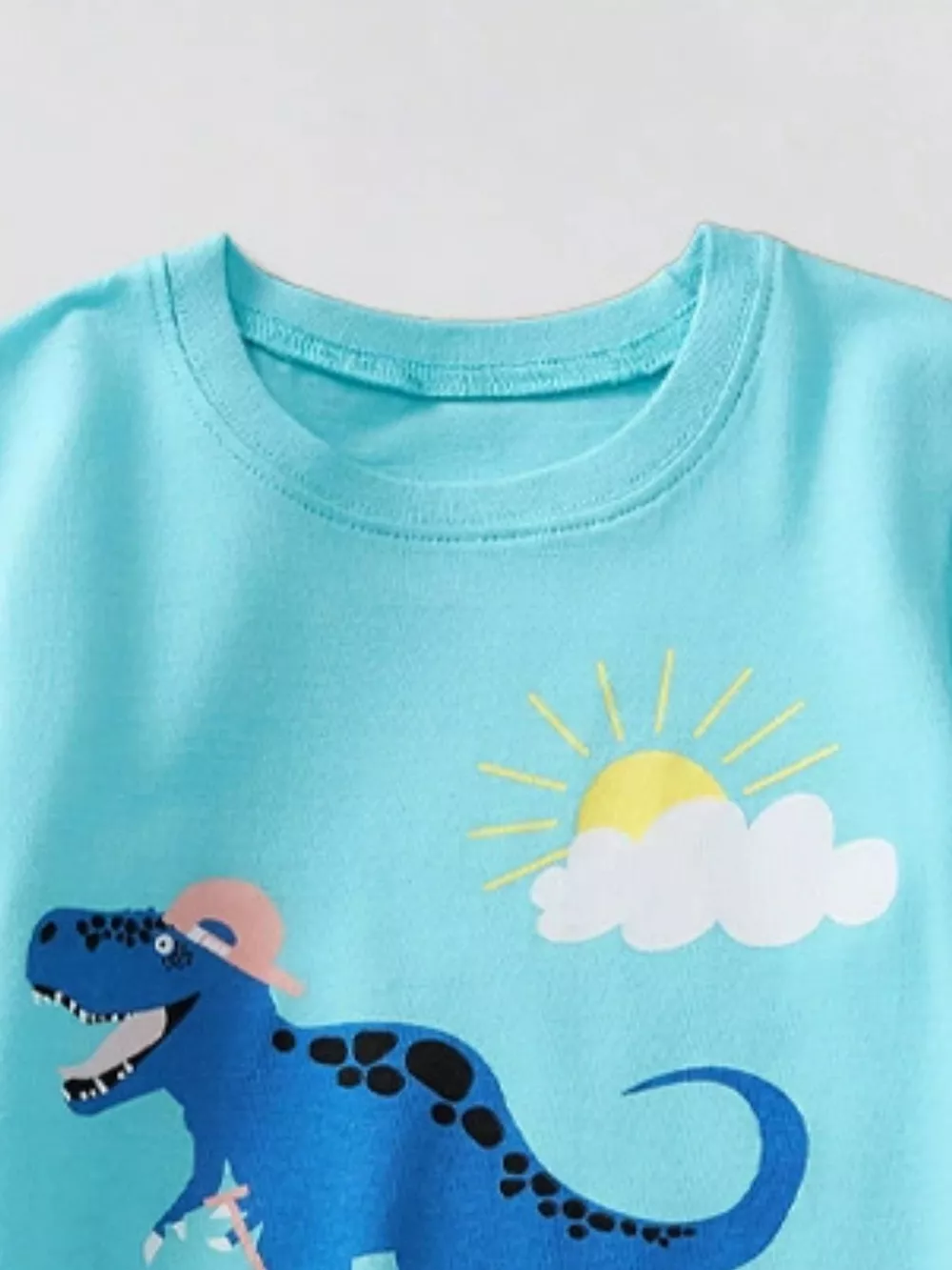 Children's Dinosaur Triceratops Graphic T-Shirt, image 8