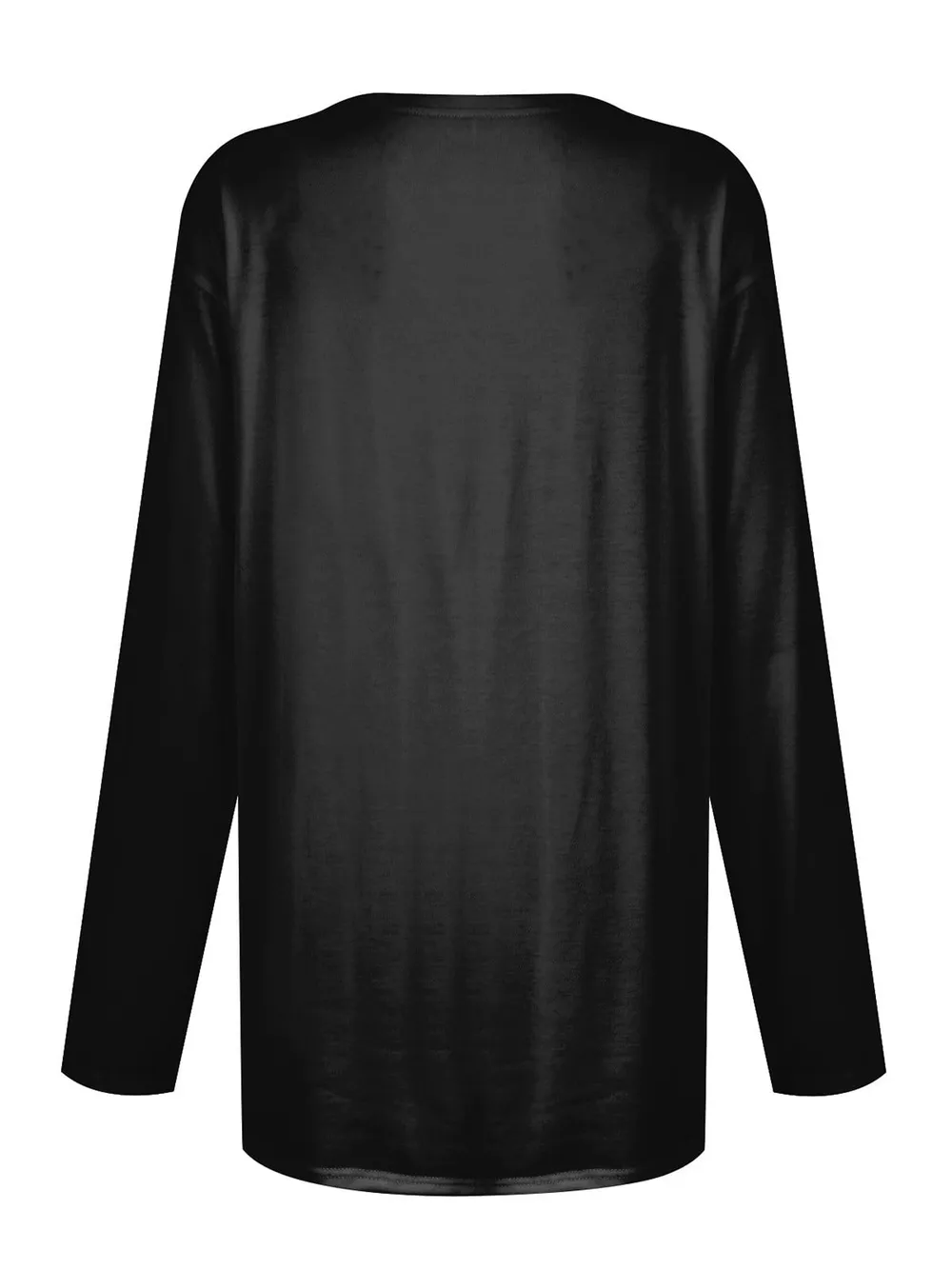 Full Size Pocketed Round Neck Long Sleeve T-Shirt, image 12