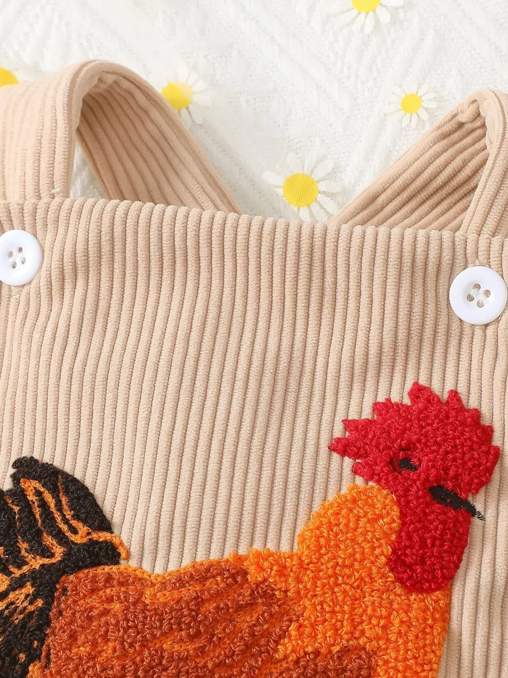 Children's Chicken Corduroy One-Piece, image 5