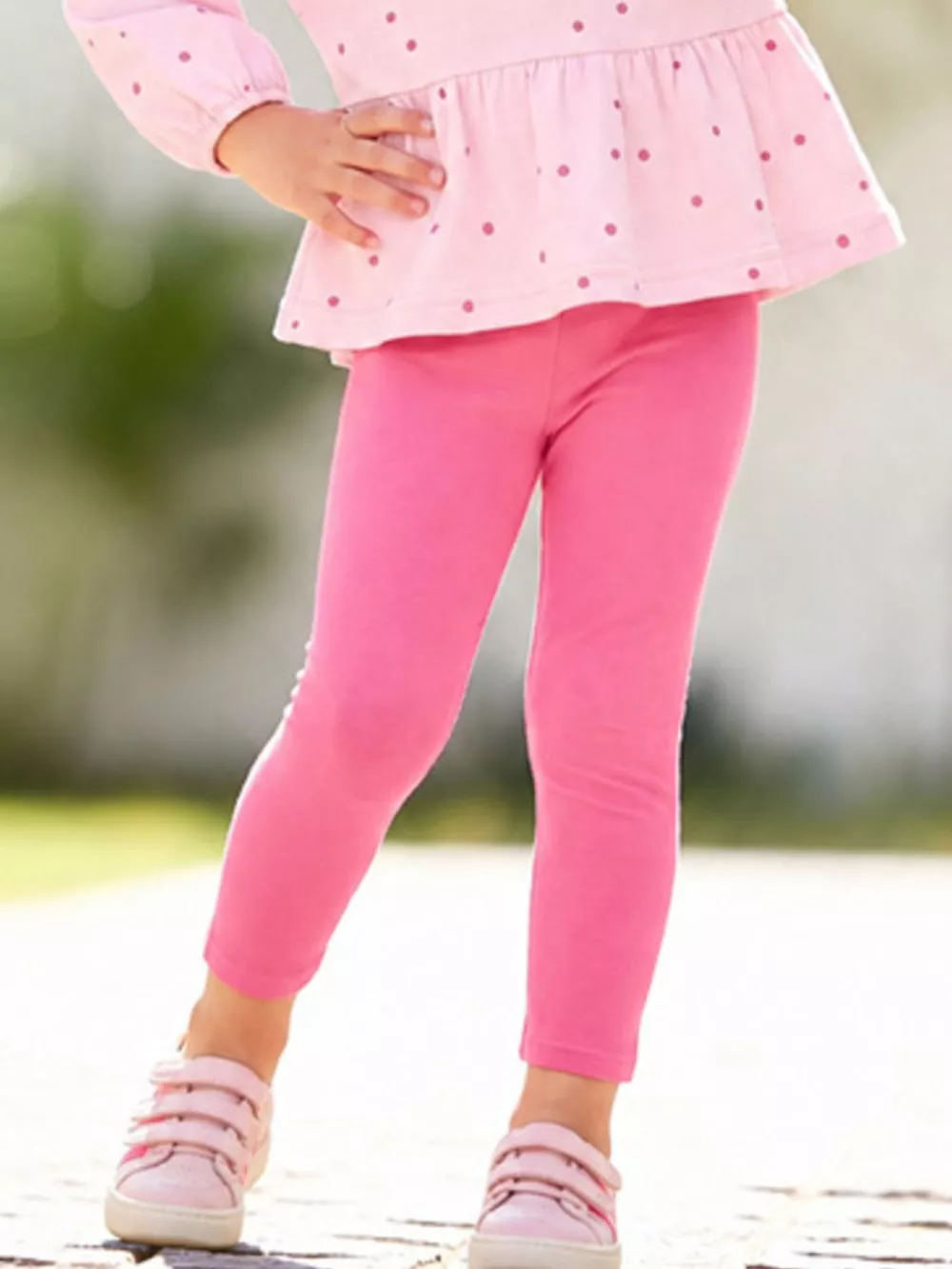 Children's Animal Peplum Top and Leggings Set, image 4