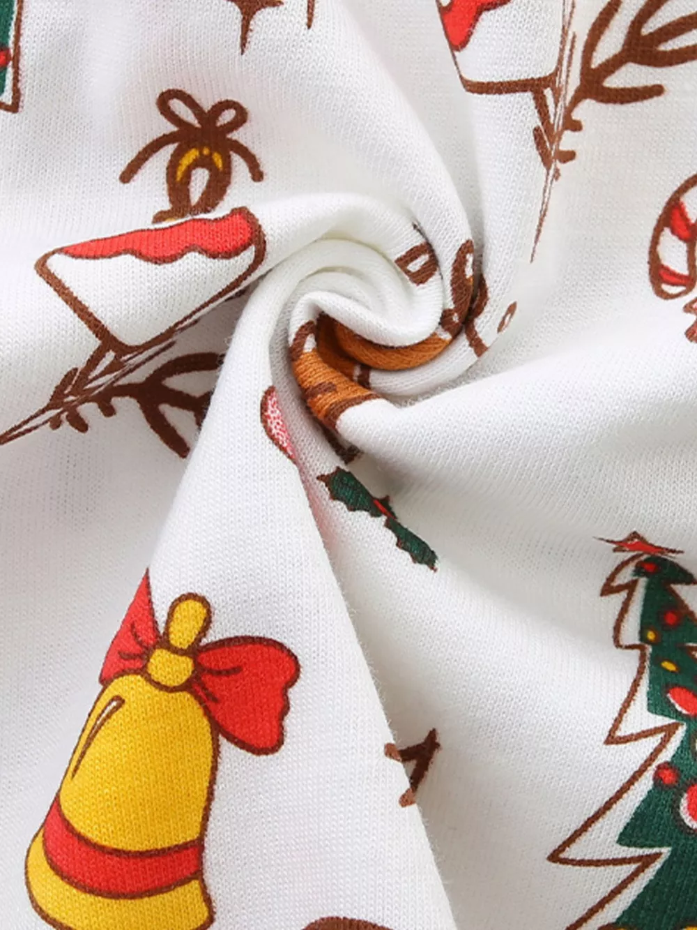 Children's Christmas Print Long Sleeve Dress, image 4