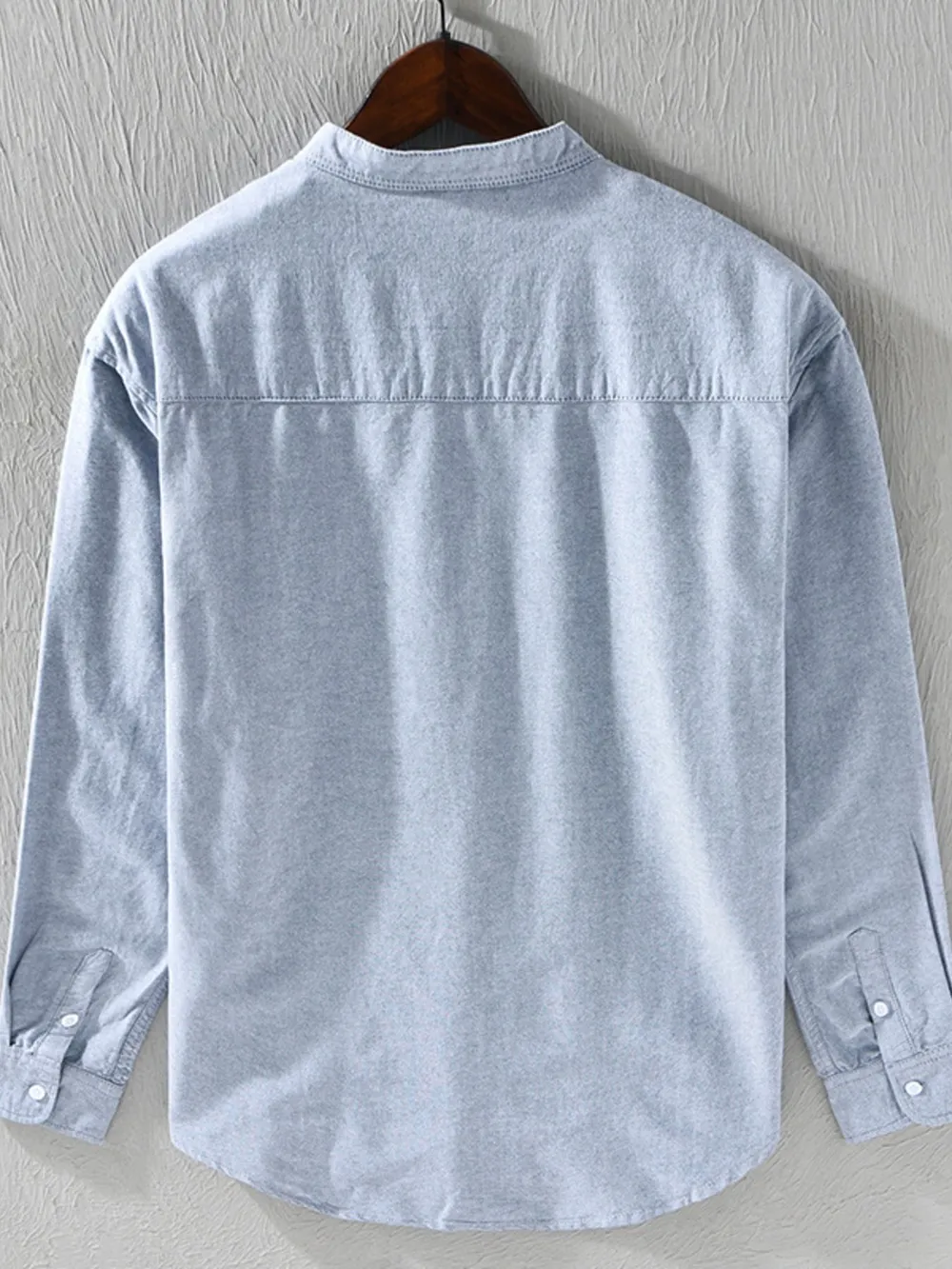 Men's Button Up Long Sleeve Shirt, image 3