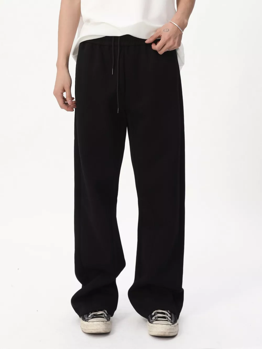 Men's Loose Fit Drawstring Pants, image 4