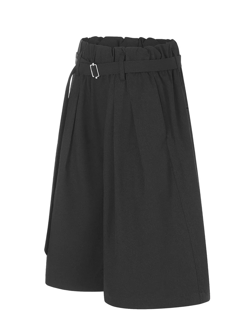 Men's High-Waisted Paperbag Waist Wide-Leg Capris, image 15